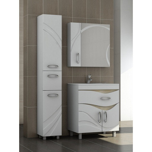 Vigo Зеркальный шкаф Mirella 70 L белый