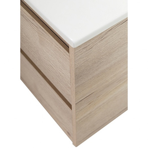 BelBagno Тумба с раковиной Kraft 120 подвесная 4 ящика Rovere Galifax Bianco двойная раковина