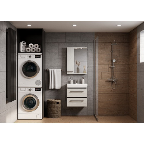 Акватон Тумба с раковиной Ронда Pro 55 подвесная дуб сомерсет