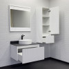 Comforty Зеркало Марсель 75 белое матовое