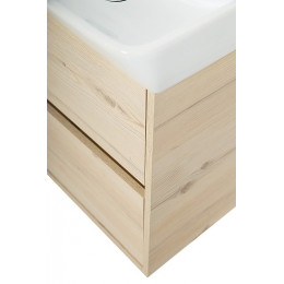 BelBagno Тумба с раковиной Neon 60 с 2 ящиками подвесная Pino Bianco
