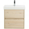 BelBagno Тумба с раковиной Neon 60 с 2 ящиками подвесная Pino Bianco
