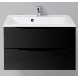 BelBagno Тумба для умывальника MARINO 800 Nero Lucido