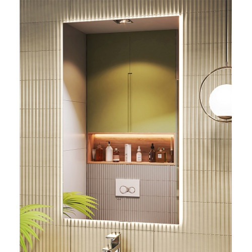 Vigo Зеркало Quadro Comfort 600 с бесконтактным выключателем