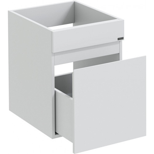 СанТа Мебель для ванной под стиральную машину Марс 100 L подвесная белая