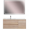 BelBagno Тумба с раковиной Kraft 120 L подвесная Rovere Galifax Bianco