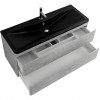 BelBagno Тумба с раковиной Albano 120 подвесная Cemento Verona Grigio с раковиной BB1200/455-LV-ART-ALR-NERO