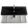 BelBagno Тумба с раковиной Albano 120 подвесная Cemento Verona Grigio с раковиной BB1200/455-LV-ART-ALR-NERO