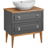 ASB-Woodline Мебель для ванной Каталина 80 grey