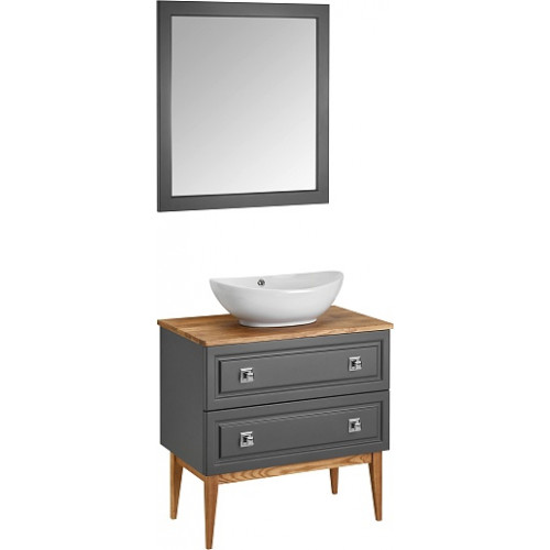 ASB-Woodline Мебель для ванной Каталина 80 grey