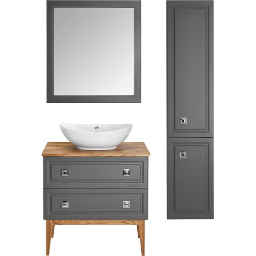 ASB-Woodline Мебель для ванной Каталина 80 grey