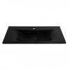 BelBagno Мебель для ванной Marino 100 подвесная Rovere Moro с раковиной BB1000/445-LV-ART-PR-NERO