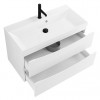 BelBagno Тумба с раковиной Marino 80 подвесная Bianco Lucido