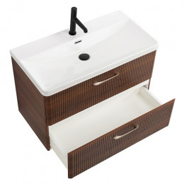 BelBagno Тумба с раковиной Due 80 подвесная Noce