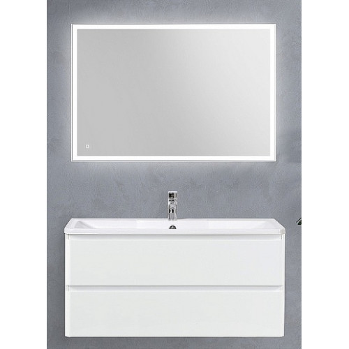 BelBagno Мебель для ванной Albano 120 подвесная Bianco Lucido
