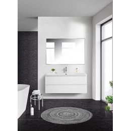 BelBagno Мебель для ванной Albano 120 подвесная Bianco Lucido