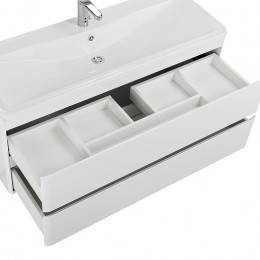 BelBagno Мебель для ванной Albano 120 подвесная Bianco Lucido