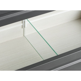 ASB-Woodline Тумба с раковиной Каталина 80 grey