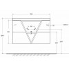 BelBagno Мебель для ванной Vittoria 90 Grigio Opaco