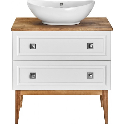 ASB-Woodline Мебель для ванной Каталина 80 white