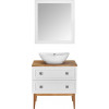 ASB-Woodline Мебель для ванной Каталина 80 white
