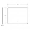 BelBagno Зеркало SPC-MAR-1000-800-LED-TCH-SND