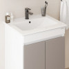 Onika Тумба с раковиной Марви 60 белая/мокко