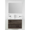 BelBagno Тумба с раковиной Albano-Cer 80 подвесная Rovere Nature Grigio
