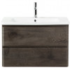 BelBagno Тумба с раковиной Albano-Cer 80 подвесная Rovere Nature Grigio