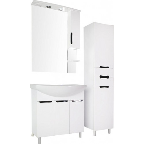 ASB-Mebel Мебель для ванной Мессина 80/3 белая