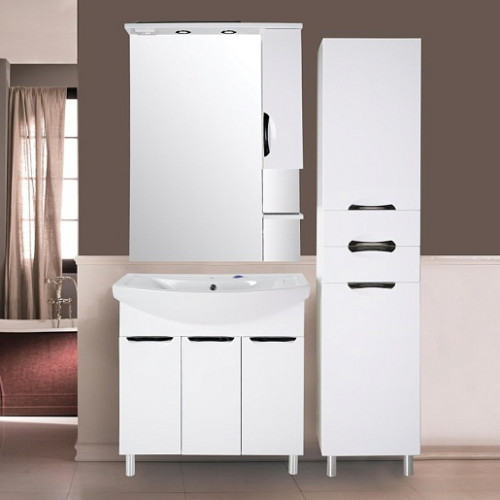 ASB-Mebel Мебель для ванной Мессина 80/3 белая