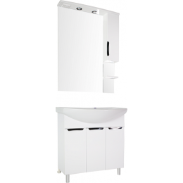 ASB-Mebel Мебель для ванной Мессина 80/3 белая