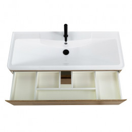 BelBagno Тумба с раковиной Albano 120 подвесная Rovere Rustico