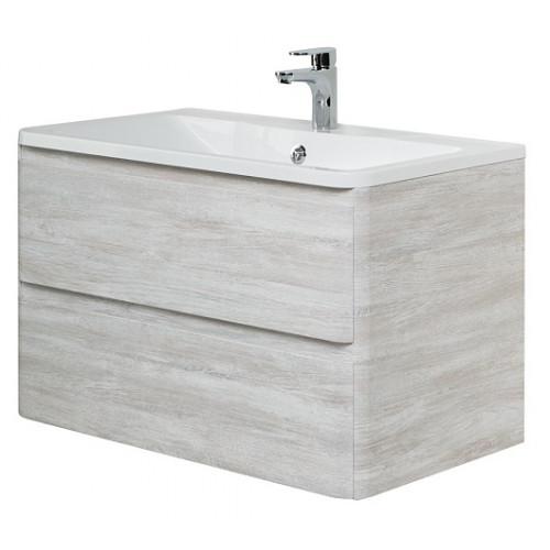 BelBagno Тумба с раковиной Albano 100 подвесная Rovere Vintage Bianco