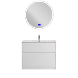 BelBagno Тумба с раковиной Kraft 100 напольная Bianco Opaco с раковиной LOV-1000-LVB
