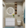 BelBagno Тумба с раковиной Kraft 100 напольная Bianco Opaco с раковиной LOV-1000-LVB