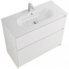 BelBagno Тумба с раковиной Kraft 100 напольная Bianco Opaco с раковиной LOV-1000-LVB