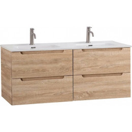 BelBagno Тумба с раковиной Etna 120 подвесная Rovere Bianco