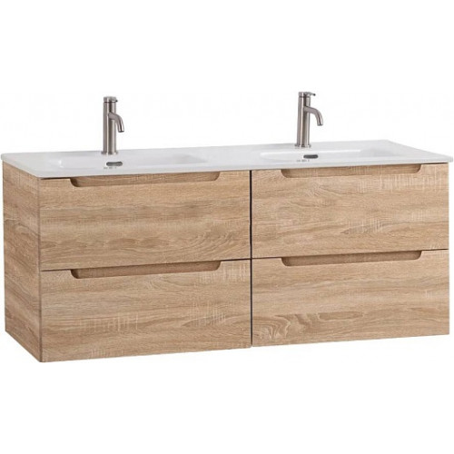 BelBagno Тумба с раковиной Etna 120 подвесная Rovere Bianco