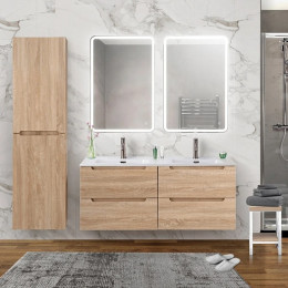 BelBagno Тумба с раковиной Etna 120 подвесная Rovere Bianco