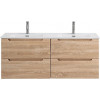 BelBagno Тумба с раковиной Etna 120 подвесная Rovere Bianco