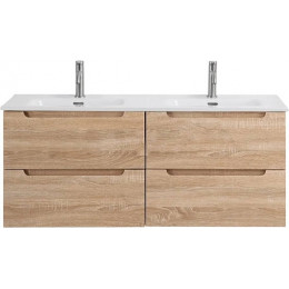 BelBagno Тумба с раковиной Etna 120 подвесная Rovere Bianco