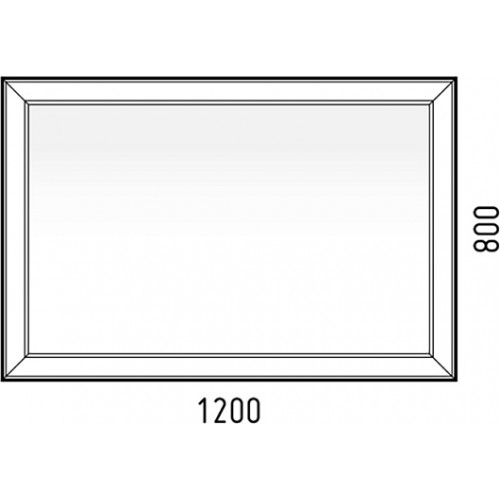 Corozo Зеркало Барго 120x80