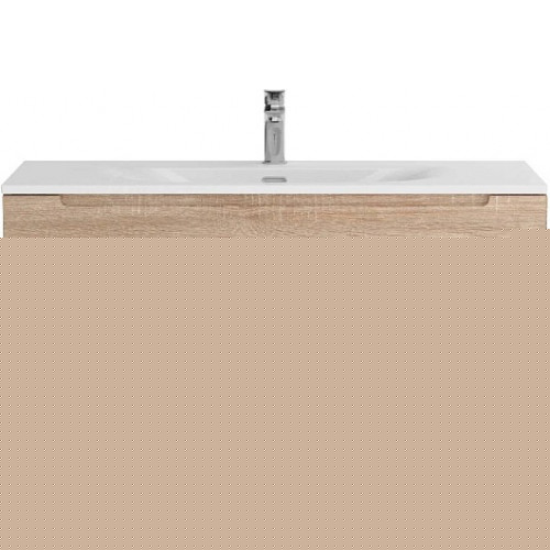 BelBagno Тумба с раковиной Etna 100 подвесная Rovere Bianco с раковиной BB-8099-100
