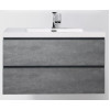 BelBagno Тумба для умывальника LUCE-1000 Stucco Cemento