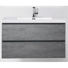 BelBagno Тумба для умывальника LUCE-1000 Stucco Cemento