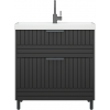 Corozo Мебель для ванной Терра 80 Фостер графит матовый