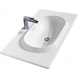 BelBagno Тумба с раковиной Onda-M 80 подвесная Bianco Lucido
