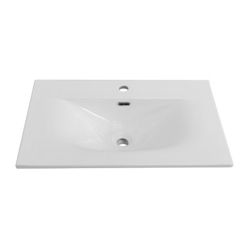 BelBagno Тумба с раковиной Etna 70 подвесная Rovere Bianco с раковиной BB-8099-70