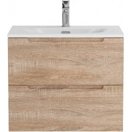 BelBagno Тумба с раковиной Etna 70 подвесная Rovere Bianco с раковиной BB-8099-70